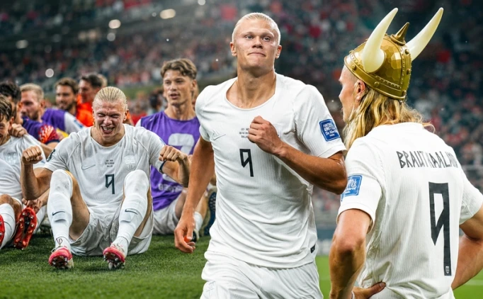 NORVEÇ, HAALAND'LA TURLADI!