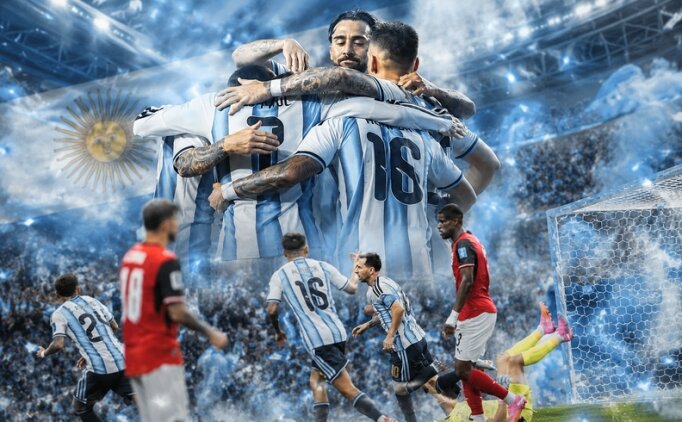 Leo Messi'nin sihri: Arjantin son 16'da