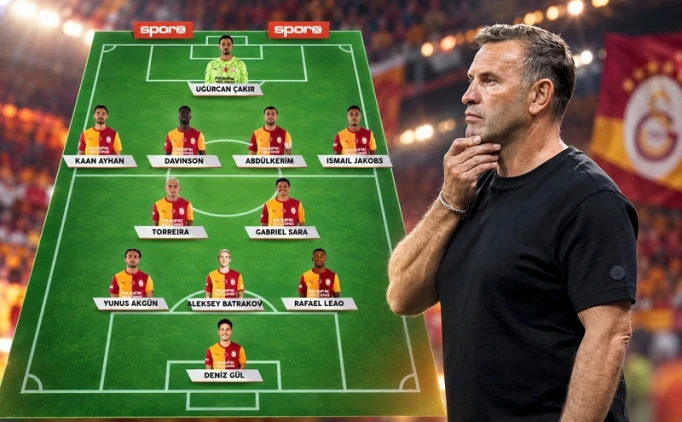 GALATASARAY'IN İLK 11'İNİ KUR