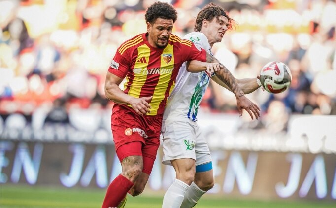 Kayserispor kazand�; k�me hatt� kar��t�