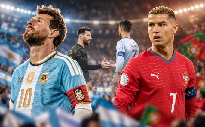 RONALDO'DAN MESSI'YE MESAJ