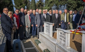 Rıfat Dedeoğlu, mezarı başında anıldı