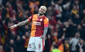 G.Saray'da ilk yar�n�n en golc�s� Icardi