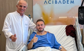 Trabzonspor'da Edin Visca, ameliyat edildi