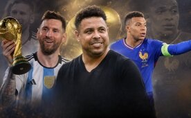 Ronaldo'dan Messi ve Mbappe'ye �vg�