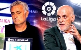 Tebas'tan Mourinho'ya s�zler