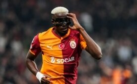 Osimhen, G.Saray i�in transfer yapt�