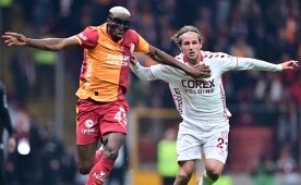 G.Saray'da Samsun'a kar�� b�y�k �st�nl�k