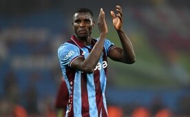 Trabzonspor'da Paul Onuachu tarihe ge�ti