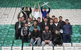 Bursaspor'dan 40 bin kartonluk koreografi