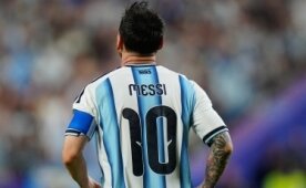 Messi, D�nya Kupas� tarihine ge�ti!