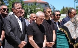 Rıza Çalımbay'ın acı günü: Son veda