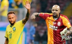 Felipe Melo'dan Neymar'a destek