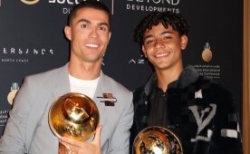 CR7, o�luyla ayn� tak�mda oynayacak!