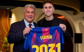 Bar�a'da imza at�ld�; Fermin Lopez