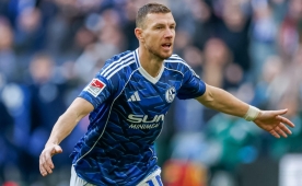 Dzeko'nun golleri Schalke'ye yetmedi!