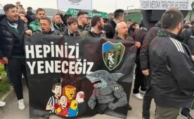 Kocaelispor taraftarı, TFF'ye tepkili!