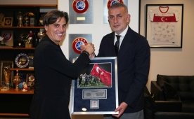 Hacıosmanoğlu ile Montella vedalaştı!
