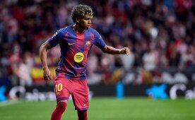 Lamine Yamal'dan Messi'ye b�y�k �vg�