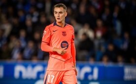 �ampiyon Barcelona ligde kay�p ya�ad�