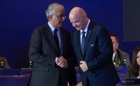 AFC karar�n� verdi: Infantino'ya destek