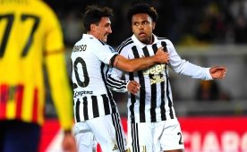 Juventus'a galibiyet i�in bir devre yetti