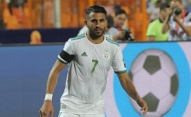 Mahrez'li Cezayir'in hedefi b�y�k