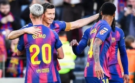 Barcelona sahas�nda 3 golle 3 puan� ald�!