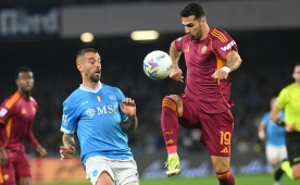 Napoli ile Roma nefes kesen ma�ta beraber