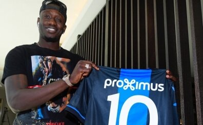 Brugge'de '10 numaray�' alan Diagne'nin ilk g�n� b�yle ge�ti