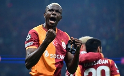 G.Saray'da Osimhen greve