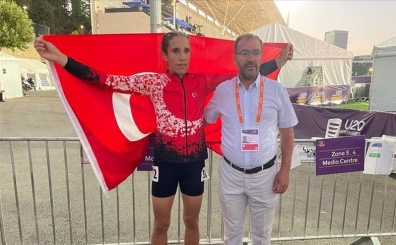Milli atlet Dilek Koak, 23 ya altnda Avrupa ampiyonu oldu