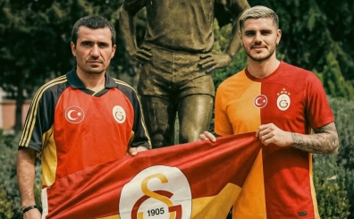 Galatasaray'dan Icardi�Hagi mektuplar�na anlaml� jest