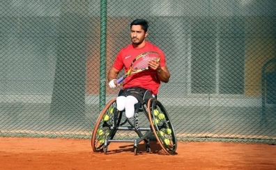 Milli para tenisçi Ahmet Kaplan, Wimbledon'da yarı finalde!