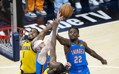 Pacers' yenen Thunder, NBA final serisinde durumu 2-2 yapt