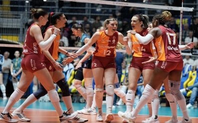 Galatasaray Daikin, CEV Kupas� finalinde ilk ma��n� kazand�!