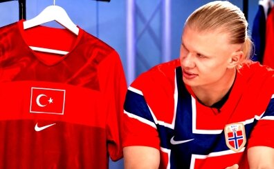 Erling Haaland: 'Türkiye forması en güzeli, çok temiz!'