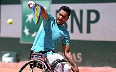 Ahmet Kaplan, Fransa A��k'ta yar� finale y�kseldi