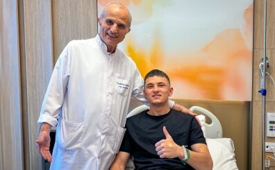 Trabzonspor'da Taha Emre �nce, operasyon ge�irdi!