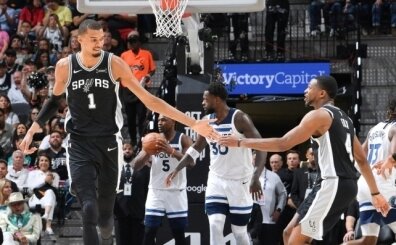 NBA'de Timberwolves'u yenen Spurs, seride 3-2 öne geçti