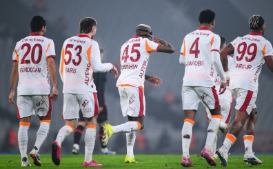 Galatasaray'�n ligde yenilmezlik serisi tam yedi ma�a ��kt�!