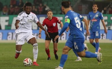 Rizespor'dan hakem tepkisi! 'Be�ikta�l�lar da �ok �a��rd�'