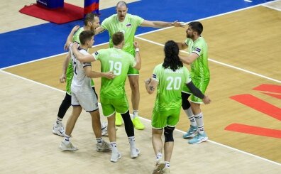 Voleybol Erkekler Milletler Ligi'nde Slovenya üçüncü oldu!