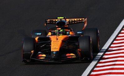 Lando Norris, Macaristan Grand Prix'sini ilk s�rada tamamlad�