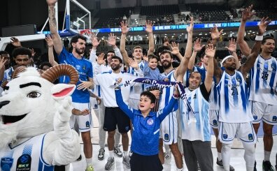 Türk Telekom Erkek Basketbol Takımı, evinde Roma'yı devirdi