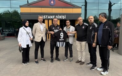 Be�ikta�l�lardan yaral� ��renciye anlaml� ziyaret