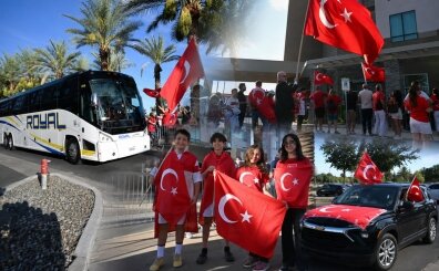 Bizim Çocuklar, Arizona'ya böyle geldi! İşte o görüntüler..