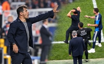 Kasımpaşa'da Emre Belözoğlu saha kenarında çılgına döndü!