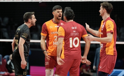 Galatasaray HDI Sigorta, Halkbank'�n serisini bitirdi