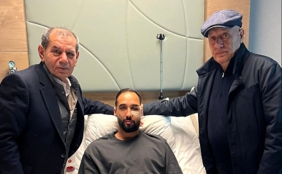 Galatasaray ma��ndaki sakatl�k sonras� �zbek'ten ziyaret